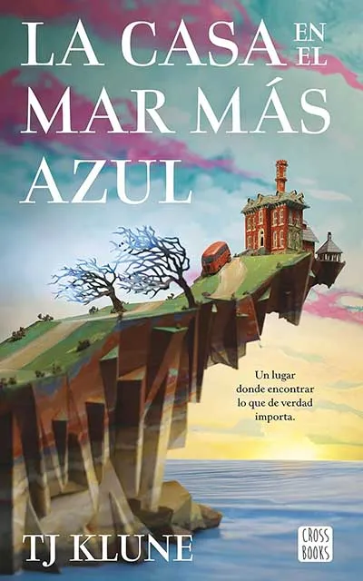 La casa en el mar azul